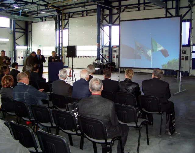 System nagłośnienia w hali produkcyjnej IVECO